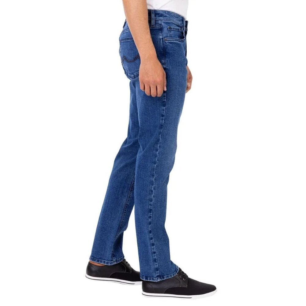 Urban Star Mens Stretch Slim Fit Jeans 34x30 Blue Denim a0660
